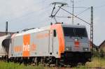 185 583-2 hvle am 12.07.2010 bei Woltorf  ...