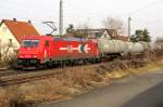 185 632-7 der HGK ...  Helmut Dimitroff 19.03.2011