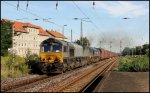 Gro�e Fuhre f�r die zwei Class66 von Heavy Haul Power. ...
