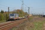 Hector Rail AB 241.003 (Hectorrail,'Organa') mit einem KLV am 17.04.2010 durch Ahlten -> Misburg