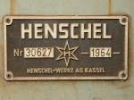 Das Fabrikschild der 1964 ...  Mario Sch�rholz 10.05.2011