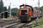 Rangierfahrt in RBH-BW Gladbeck: ...  Klaus Muhs 11.07.2011