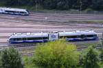 Gleisanlage zwischen Bahn - ...  Gerd Wiese 17.12.2011
