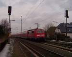 111 108 mit RE4110 in Singlis, 19.2.010.  ...