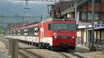Die HGe 101 968-6 Ringgenberg fotografiert bei der Abfahrt in ...