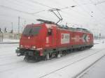 Hier 185 588-1 der ...  Alexander Borchardt 02.02.2010