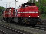Doppeltraktion MAK 1700BB von der HGK im Bahnhof K�ln West ...
