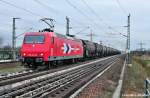 HGK 145-CL 011 mit einem Kesselzug steuert geradewegs auf Berlin ...