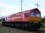 Am 14.6.2010 stand mal eine sch�ne Class66 der HGK in ...