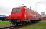 Neben SBB Cargo und RBH war auch HGK vertreten. Hier ...