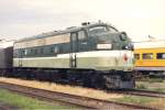 Eine EMD F-7 Diesellok ...  Steven Pappas 25.01.2012