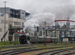 E 3/5 der MThB unter Dampf, 2. Mai 2010, Konstanz. ...