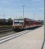 Steuerwagen vorraus verl�sst 628 ...  Steffen Eule 08.05.2011