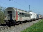 Der Schlafwagen einer Hupac ...  Andreas Mack 27.04.2011