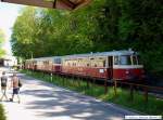 Drei HzL- MAN Triebwagen (VT9, VS14, VT5) als „3-L�wen-Takt Radexpress ...