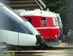 Zweiter Versuch etwas gerader hoffentlich: Triebwagentreffen der Generation einst und ...