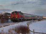 Die 218 426 mit ...  Christian Maier 31.01.2010