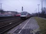 IC-Steuerwagen Ein IC bei der durchfahrt durch den Bahnhof K�ln West am 6.2.10