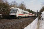 IC-Steuerwagen Diesen sehr interessanten ICE Ersazzug konnte ich am 21.02.2010 auf der KBS 880 in der N�he von Laaber sichten.Am Zugschluss hing 101-070.