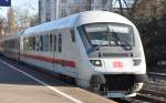IC bei der Einfahrt Hbf-Bonn - 07.03.2010  ...