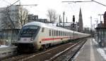 IC 2376 erreicht geschoben ...  Sebastian Bengsch 26.02.2011