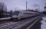 IC-Zuge und IC-Wagen IC Steuerwagen in Uelzen (05.01.10)