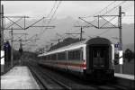 IC-Zuge und IC-Wagen Der EC 82 „Val Gardena/Gr�dnertal“ Bozen - M�nchen Hbf wurde im Fahrplanjahr 2009 von einer DB-Garnitur gefahren. Hier im Unnterinntal. (10.08.2009)