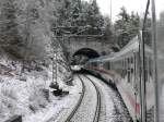 IC 2006 (Konstanz-Dortmund) unterwegs auf der Schwarzwaldbahn. 2.4.10  ...