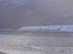 Am Rhein im Nebel anfang 2010.  ...