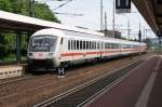 IC 2150 nach D�sseldorf f�hrt leicht versp�tet in Eisenach ein ...