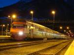 IC2000 Bf. Brig - Febrar 2007 - IC 2000 zug abgestellt am gleis 3