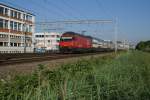 IC2000 Re 460 078-9 mit IC 2000 am 16.7.10 bei Z�rich Altstetten.