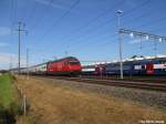Re 460 110-0 Mariaberg am 22.8.2010 bei der UA Oberwinterthur ...