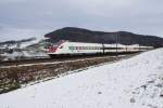 Manchmal verirren sich auch die Z�ge von Chur nach Basel ...