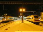 SBB - Im Bahnhof Biel am 10.01.2010 um Morgens um ...