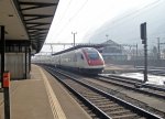 Der ICN RABDe 500 041-9 William Barbey durchfährt am 12.03.2010 ... Der ICN RABDe 500 041-9 William Barbey durchfährt am 12.03.2010 ...