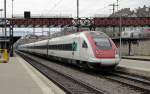 icn Der ICN RABDe 500 022-9 'Expo.02' befindet sich am 07.04.10 in Neuch�tel, einen der damaligen Expo-Anlassorte.