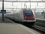 icn Der ICN RABDe 500 023-7 'Charles Ferdinand Ramuz' durchf�hrt am 09.04.10 Rotkreuz.