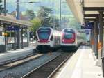 SBB - Bahnhof Dornach-Arlesheim Durchfahrender ICN Mani Matter und ...