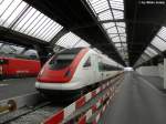 icn RABDe 500 024-5 ''Ernest von Stockalper'' am 17.7.2010 in Z�rich HB. Dieser ICN war der Erste der 2.Serie, die ab Herbst 2003 abgeliefert wurde.