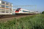 icn RABDe 500 029-4 n�hert sich am 16.7.10 Z�rich Altstetten.

