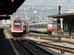 SBB - Schnappschuss vom Einfahrenden ICN Max Frisch im Bahnhof ...