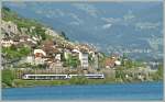 Flirt im Doppelpack bei St-Saphorin am 7. Juli 2010. 
 ...
