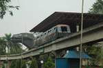 Einschienenbahn im Vlkermuseum Jakarta