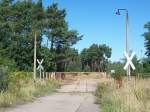 alter Bahn�bergang der Industriebahn ...  Maik Gentzmer 17.01.2010