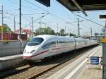 Gerade durchf�hrt ICE 1121 ...  Kevin Schmidt 26.04.2011