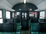 Inneneinrichtungen 2. Klasse eines n-Wagens im RE 3623 Erfurt - Altenburg, 19.12.2009