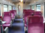 1.Klasse eines Gro�raumwagens der SBB im EC 7 nach Hamburg-Altona. ...