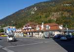 Bahnhof und Bahnhofsplatz Interlaken Ost am 02.10.2011  ...