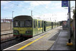 Triebwagen Dart 8326 im Endbahnhof Howth am 21.09.2018.